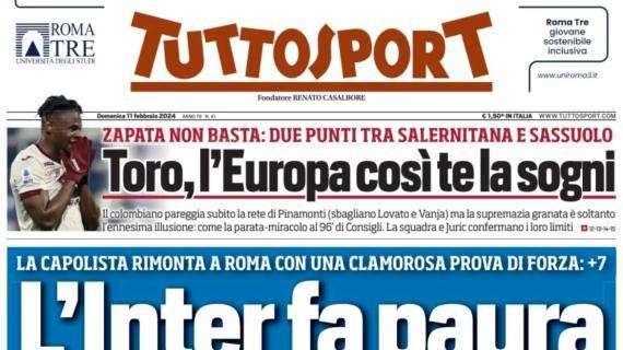 Tuttosport - L’Inter fa paura ma la Juve non ne ha 