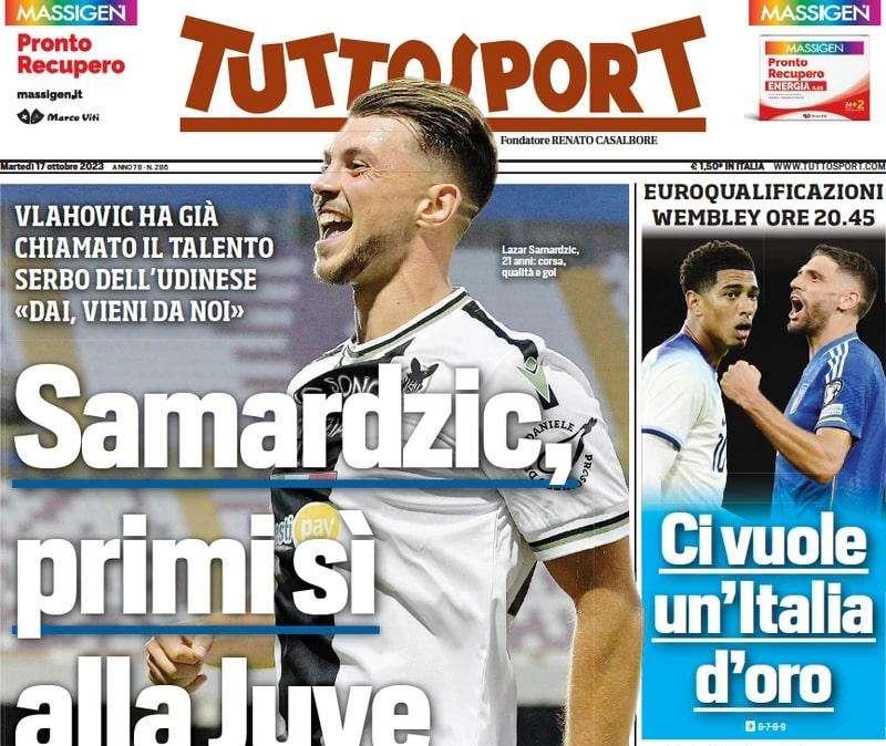 Tuttosport - Samardzic, primi si alla Juve 