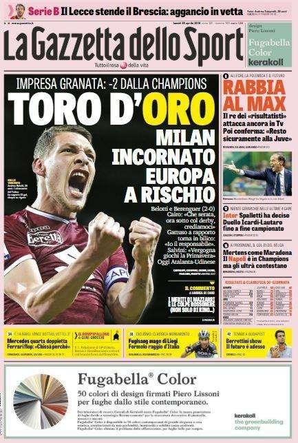 Gazzetta - Toro d’oro