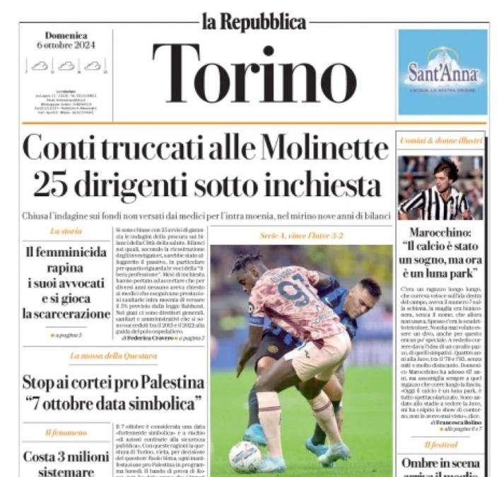 Repubblica Torino - Motta candida Locatelli per sostituire Bremer “ma tutti faremo di più”