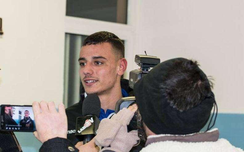 SALA STAMPA - Veneziani: "Da sempre tifoso nerazzurro, esordire in prima squadra è un'emozione forte"