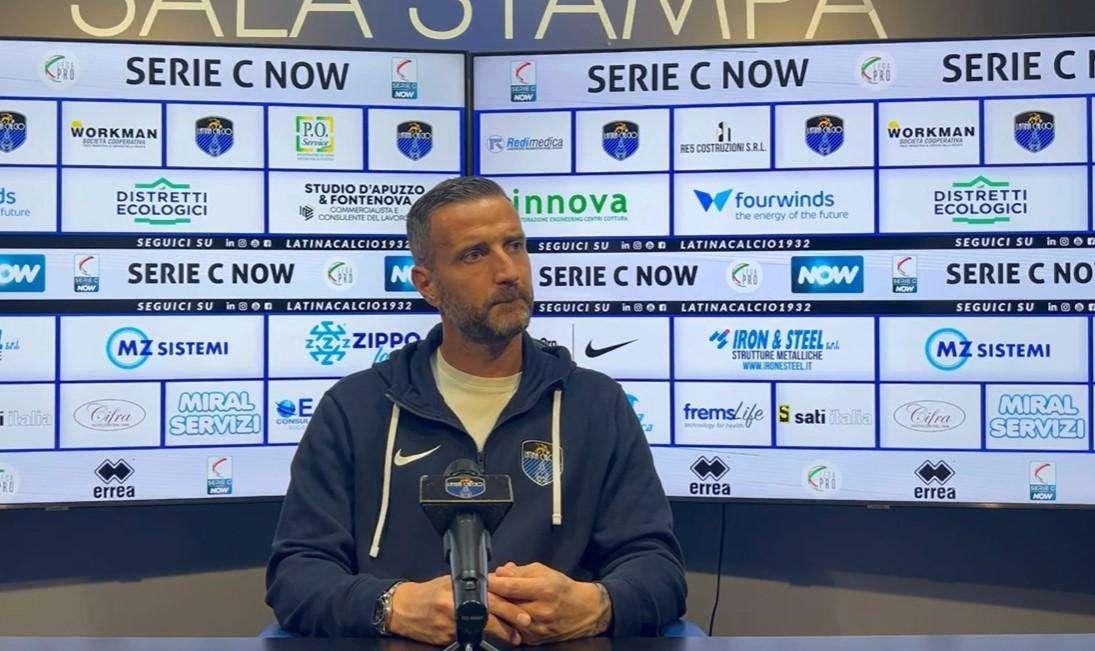 Latina-V. Francavilla, Esposito: "Primo tempo sofferto, siamo usciti nella ripresa"