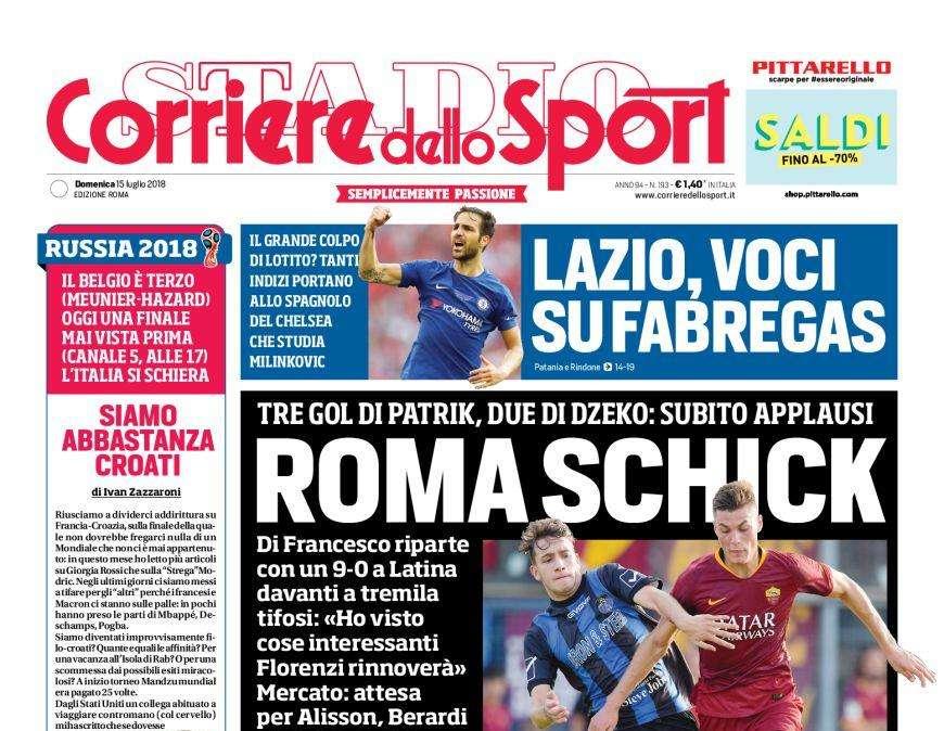  Rassegna stampa  - Le prime pagine dei giornali di oggi