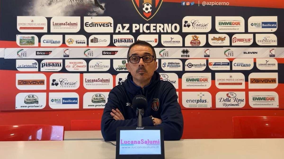 AZ Picerno, Longo: "Mai così in difficoltà in casa quanto oggi con il Latina"