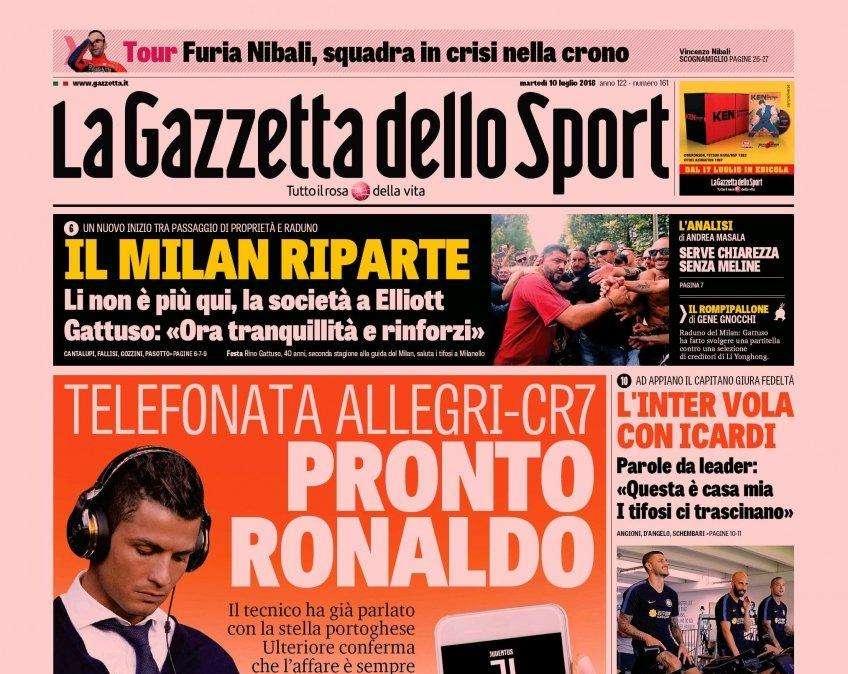  Rassegna stampa  - Le prime pagine dei giornali di oggi