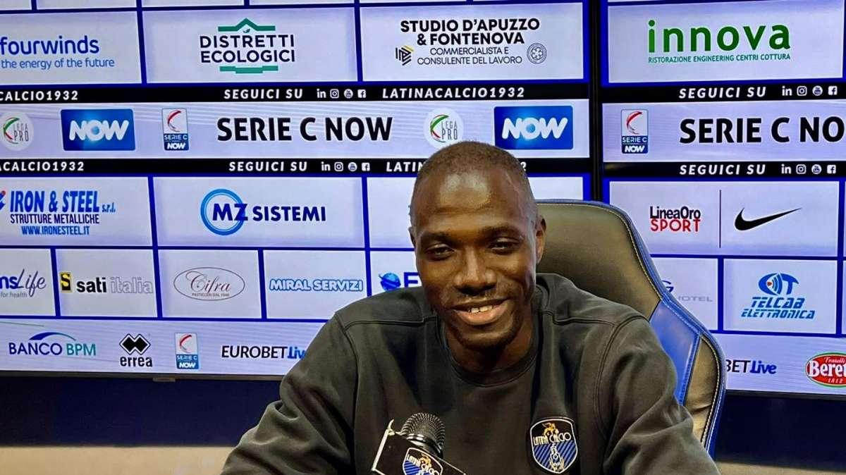 Latina, Jallow:"A livello personale so che posso dare di più"