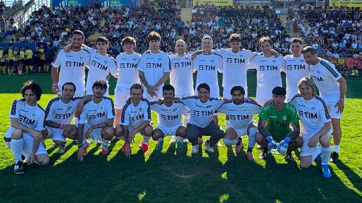 SPECIALE - Partita del Cuore, in 3.300 a Viadana per la Nazionale Cantanti