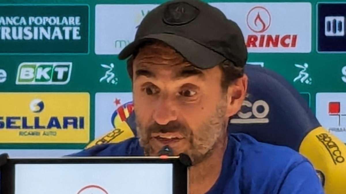 Juve Stabia, mister Pagliuca: "Punto importante, allunghiamo sul Mantova"
