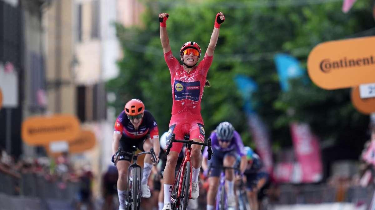 Giro d’Italia Women, Elisa Balsamo vince la tappa "mantovana"