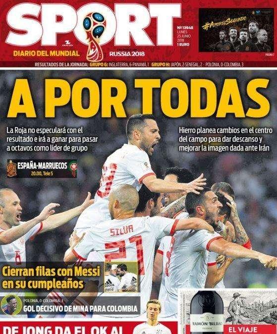 Spagna, Sport: "Per tutti"