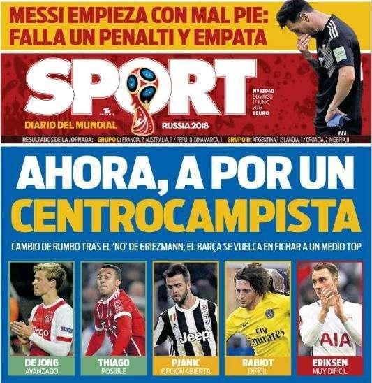 Sport: "Messi parte col piede sbagliato: sbaglia un rigore e impatta"