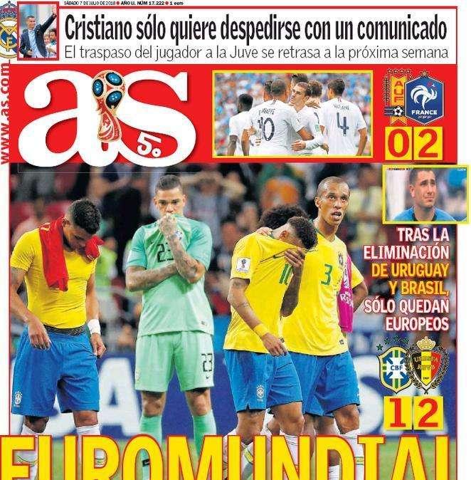 As in prima pagina: "Euromundial"