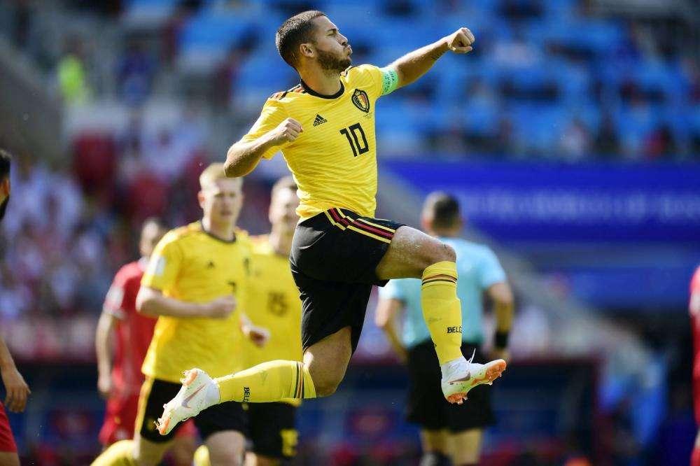 Belgio, sette tiri in porta in 45': record per Russia 2018
