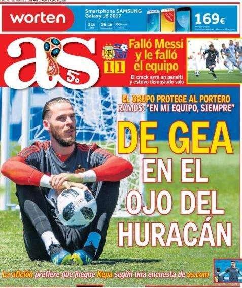 Argentina, AS: "Fallì Messi e fallì la squadra"