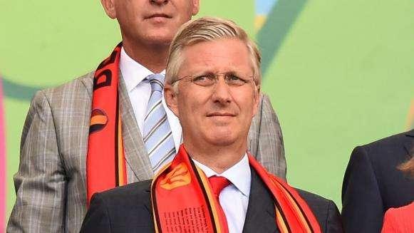 Belgio, Re Filippo fa visita alla Nazionale di Martinez