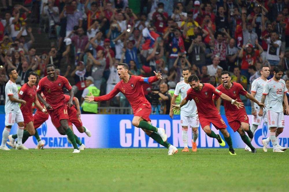 Portogallo-Marocco 1-0 al termine del primo tempo: decide Cristiano Ronaldo 