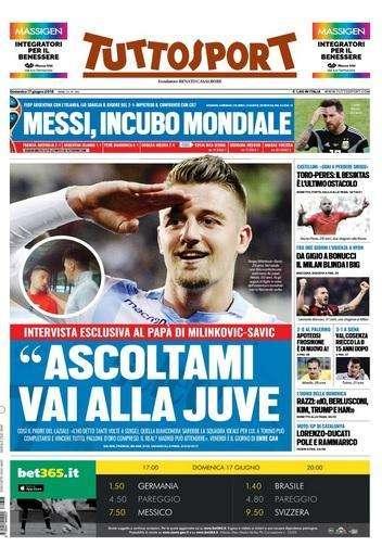 Tuttosport: "Messi, incubo Mondiale"