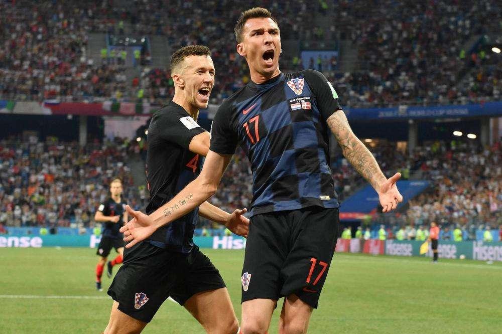 La Croazia ribalta l’Inghiterra: Mandzukic firma il 2-1