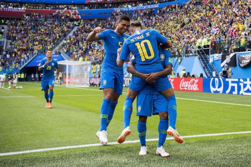Squadre al riposo: Brasile e Svizzera avanti 1-0 su Serbia e Costa Rica