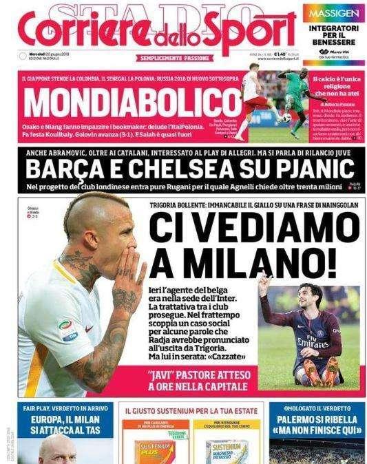 Corriere dello Sport: "Mondiabolico"
