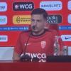 Carboni in conferenza: “Mi dispiace non sver portato a casa punti, il gruppo sta crescendo.”