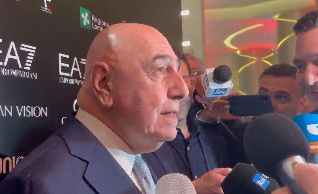 Galliani: "Palladino sta facendo molto bene. Dobbiamo ancora fare tanti punti"