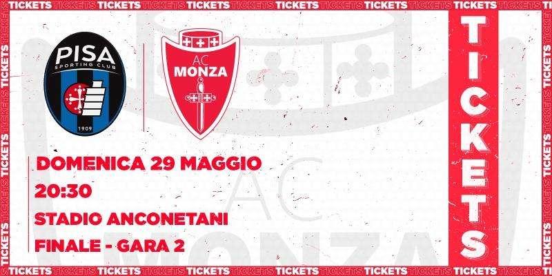 Pisa-Monza, iniziata la prevendita del settore ospiti: prezzi e modalità