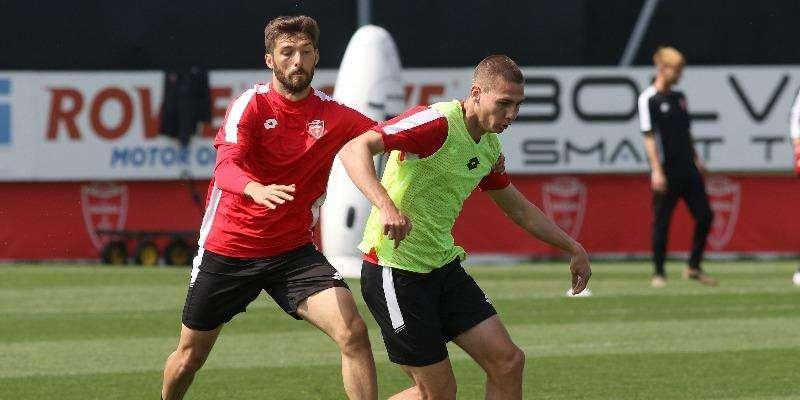 Allenamento mattutino per il Monza: Stroppa ritrova Bettella