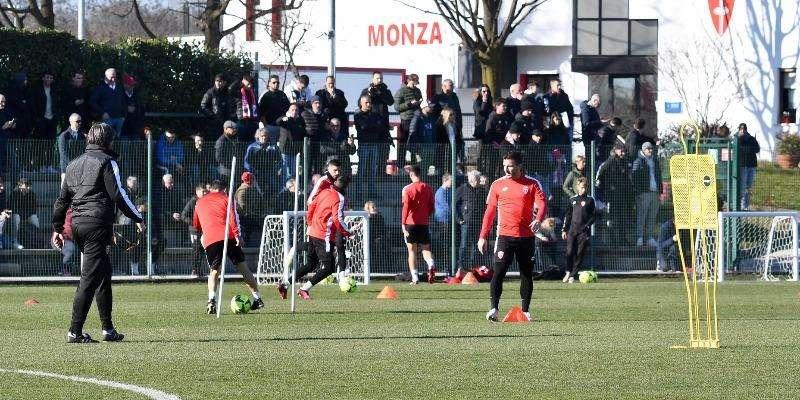 Oggi allenamento a porte aperte