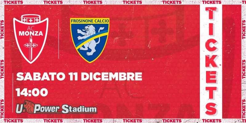 Monza-Frosinone, info e prevendita biglietti