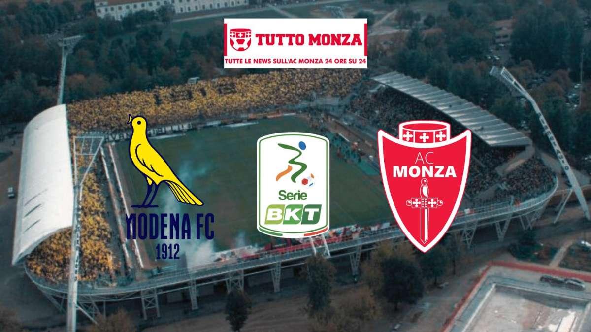 FINALE: Modena-Monza 1-2. I biancorossi la ribaltano e portano a casa il boittino pieno