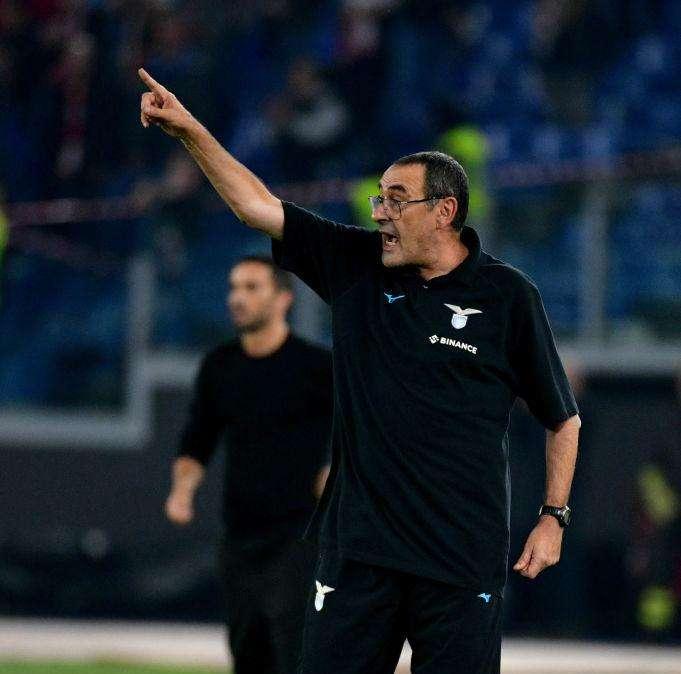 Lazio, Sarri: "Contro il Monza abbiamo fatto fatica per mezz'ora"