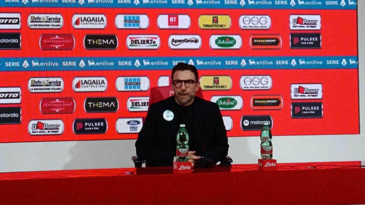 Le parole di mister Di Francesco: "Monza squadra di grande esperienza e..."