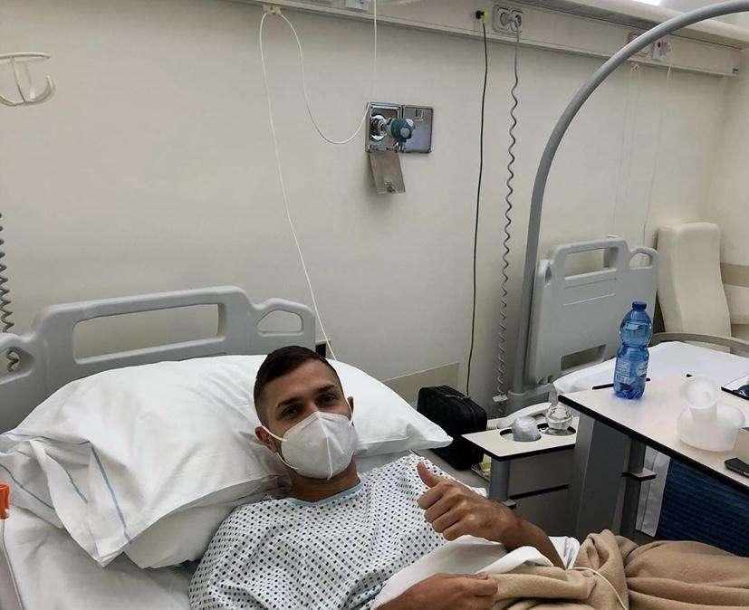 Finotto si è operato al crociato: “Grazie a tutti per i messaggi”
