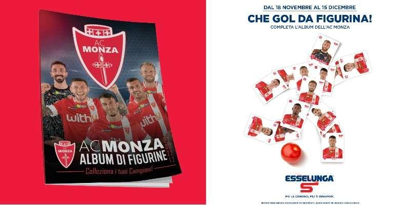 Da Esselunga torna l'album di figurine dell'Ac Monza