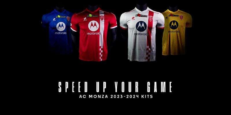 Ecco la nuova maglia Lotto del Monza stagione 2023/2024