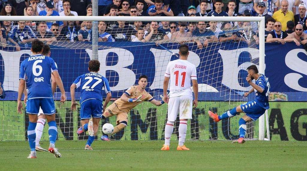 Serie B, playoff - Il Brescia elimina il Perugia ai supplementari. Sfiderà il Monza in semifinale