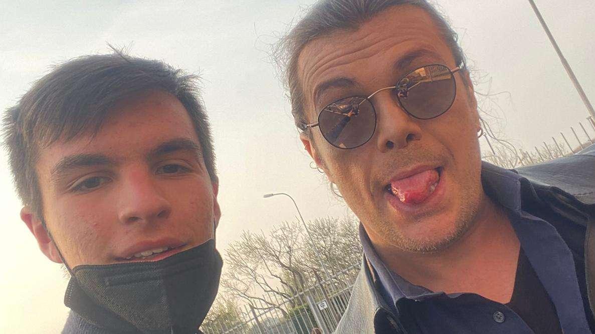 Sugli spalti del U-Power Stadium anche Grignani 