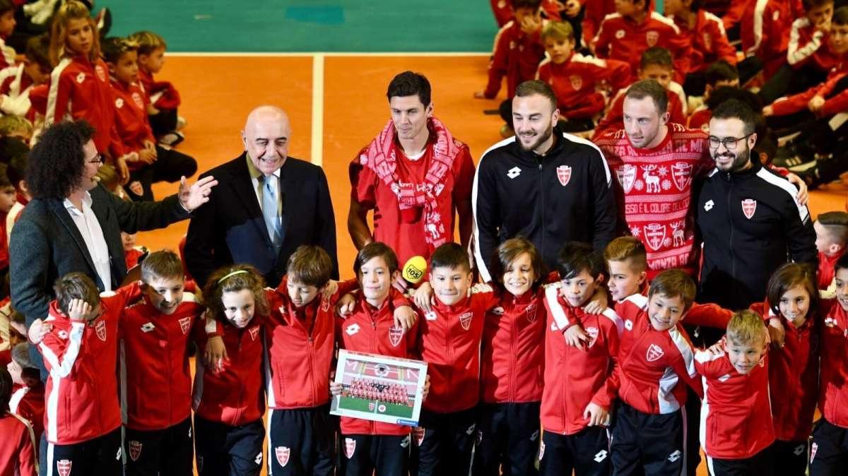 Grande evento di Natale per il Settore Giovanile del Monza e per tutta la grande famiglia biancorossa