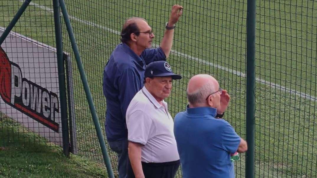 Ospite speciale tra il pubblico per Monza-Giana Erminio 