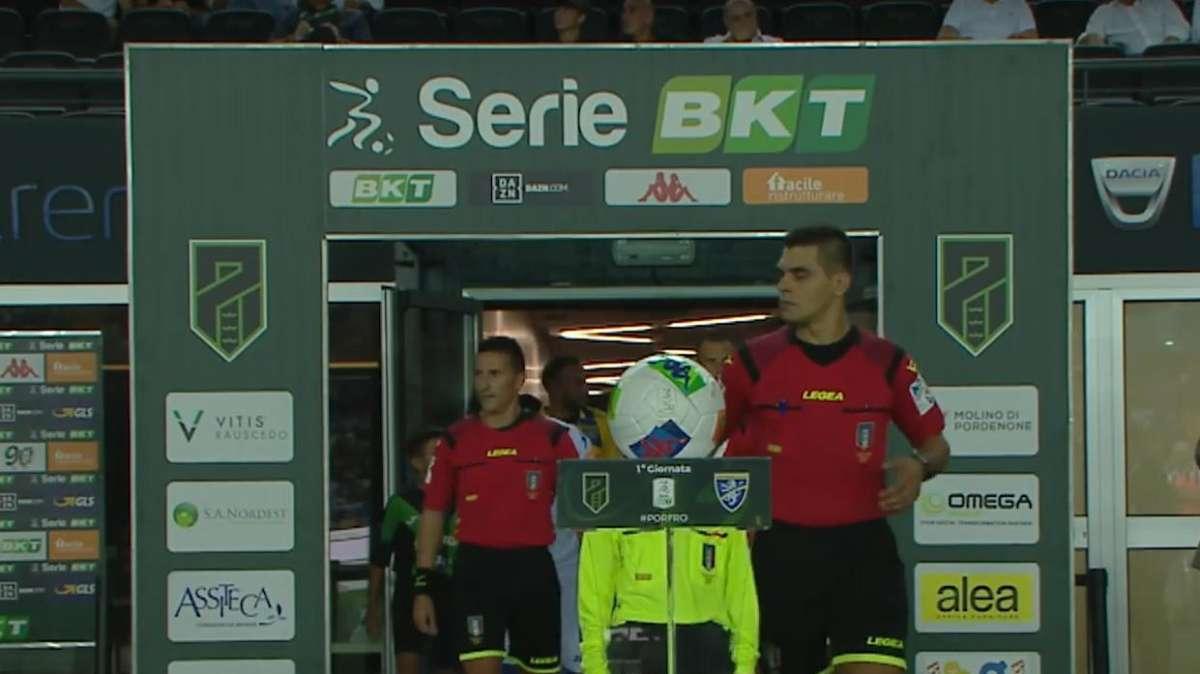 Stasera Frosinone-Pordenone per la semifinale d'andata dei play off di B