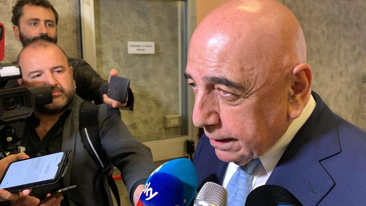 Galliani: "Pablo Marì è stato fortunato, scherzando ha detto che lunedì vuol giocare. Penso anche alla povera vittima"
