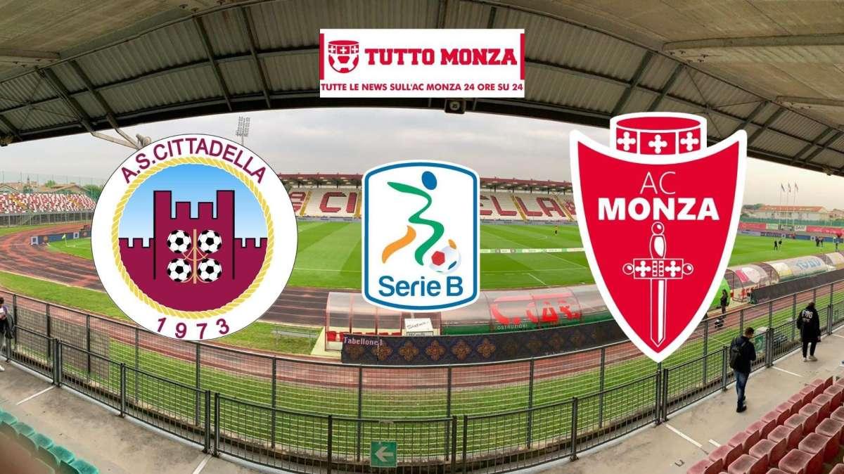 Tracollo Monza, il Cittadella passeggia al Tombolato infilando tre volte Di Gregorio