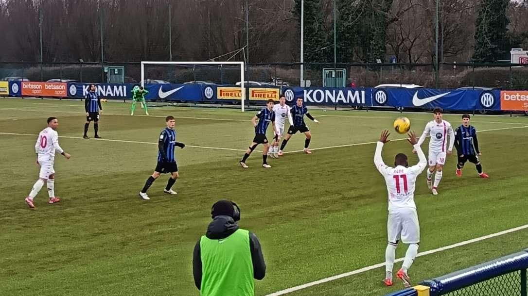 Sconfitta netta per la Primavera 1 del Monza: è 4-1 per l'Inter 