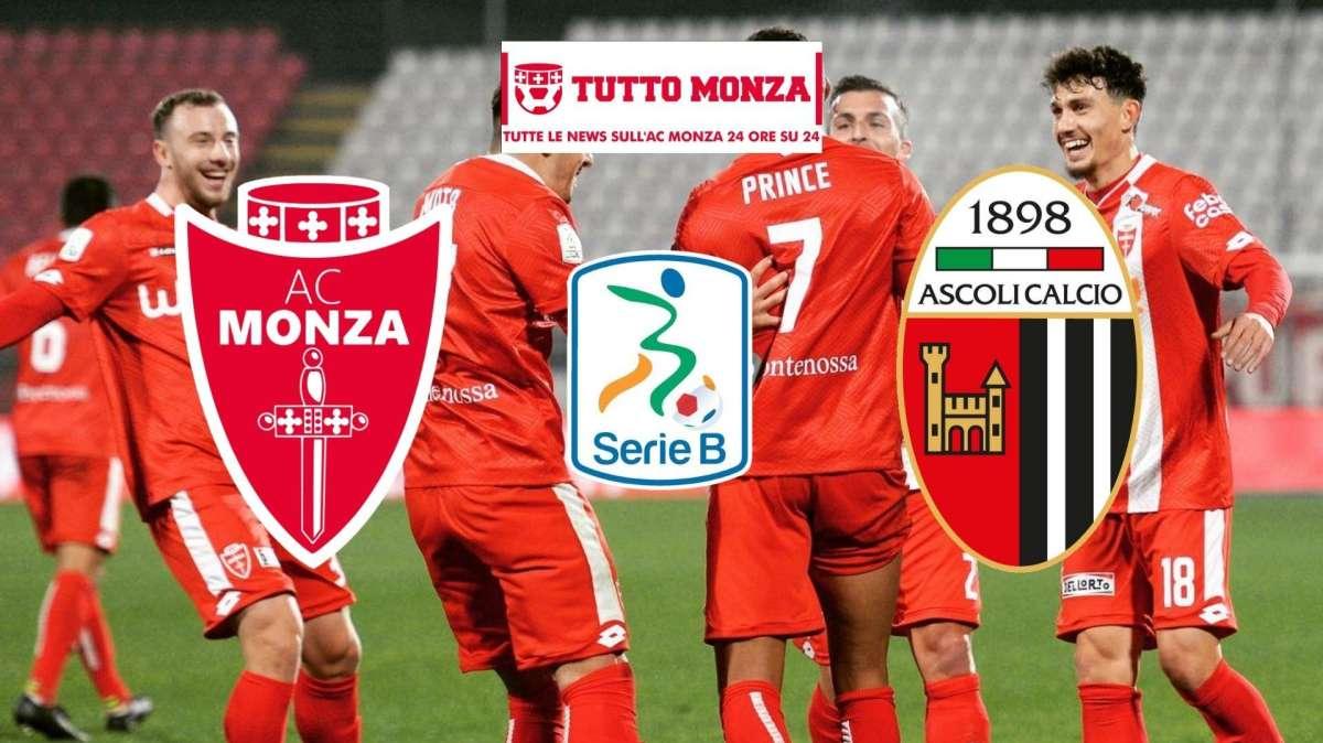 Il Monza riparte con tre punti: Ascoli battuto 2 a 0 al U-Power Stadium