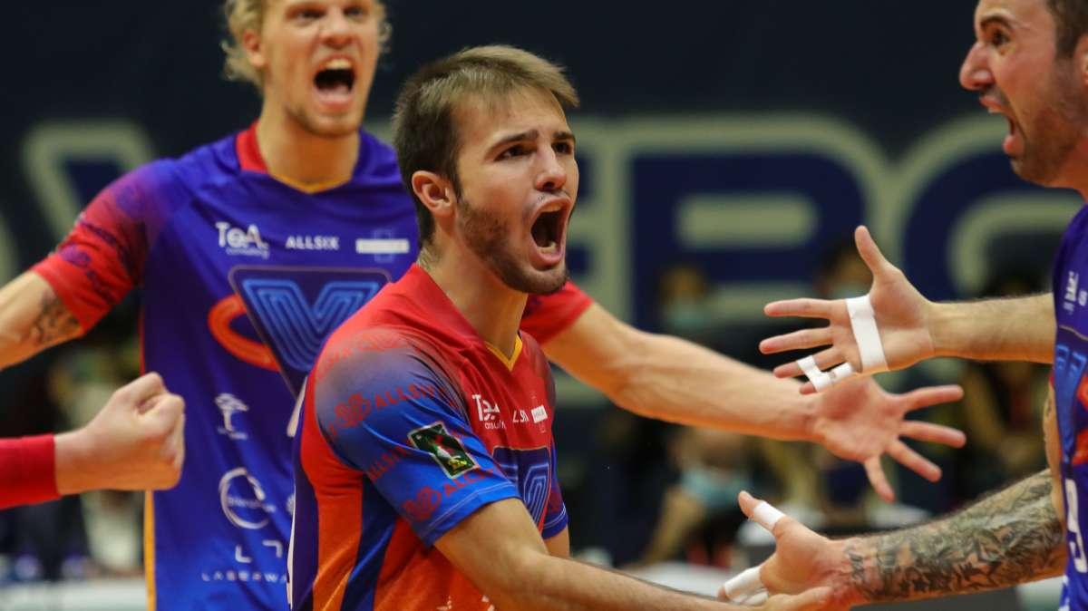 Volley maschile, Monza asfalta Piacenza e vola in vetta. Mercoledì c'è la Lube