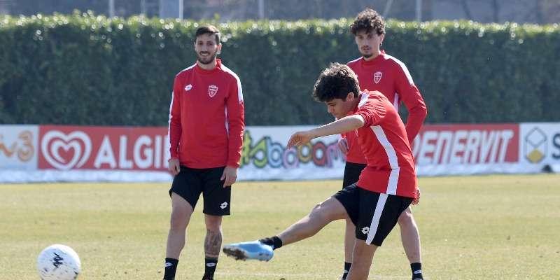 Monza subito in campo dopo la vittoria con l'Alessandria: allenamento mattutino a Monzello