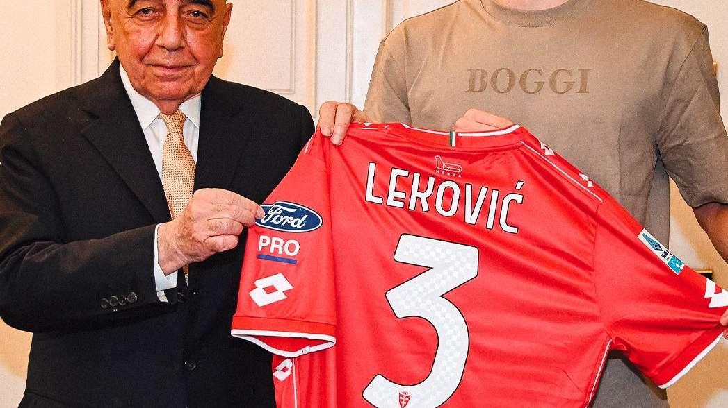 Lekovic ha scelto il numero di maglia: ecco quale