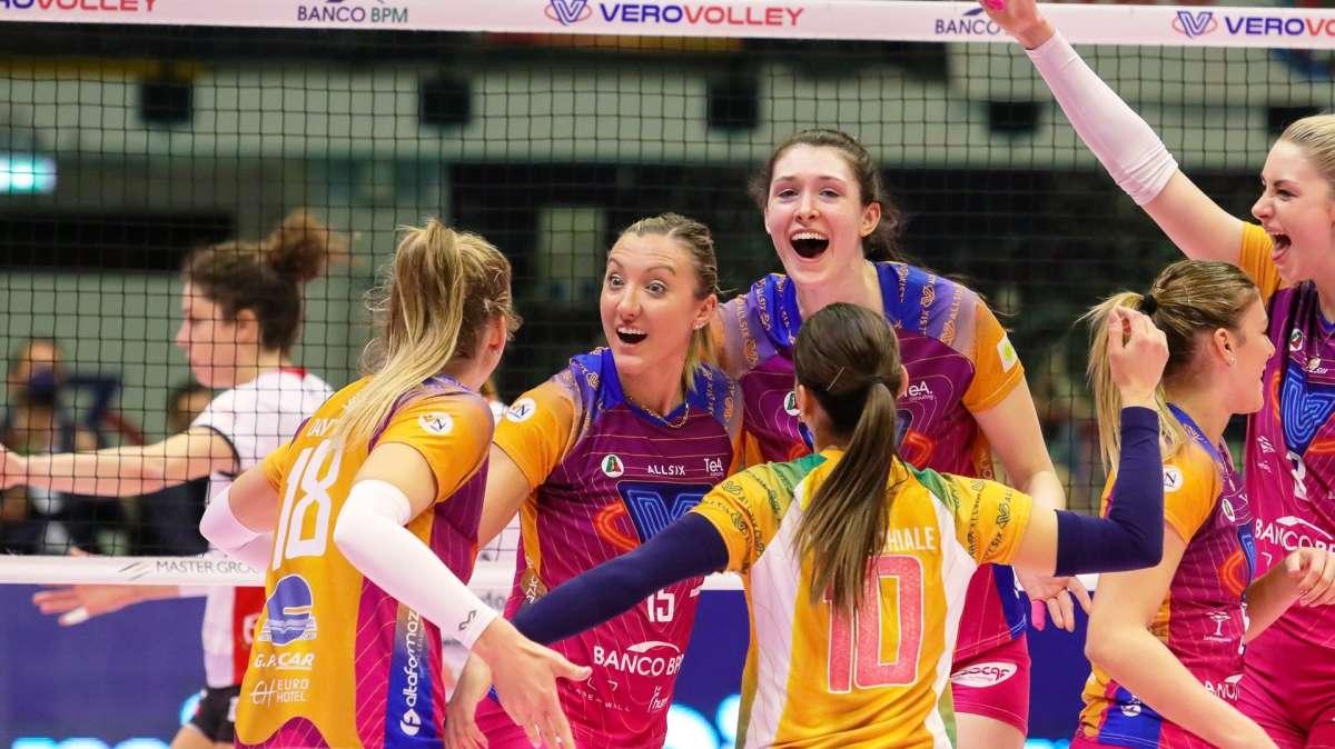 La Vero Volley Monza supera Cuneo in tre set davanti al pubblico di casa