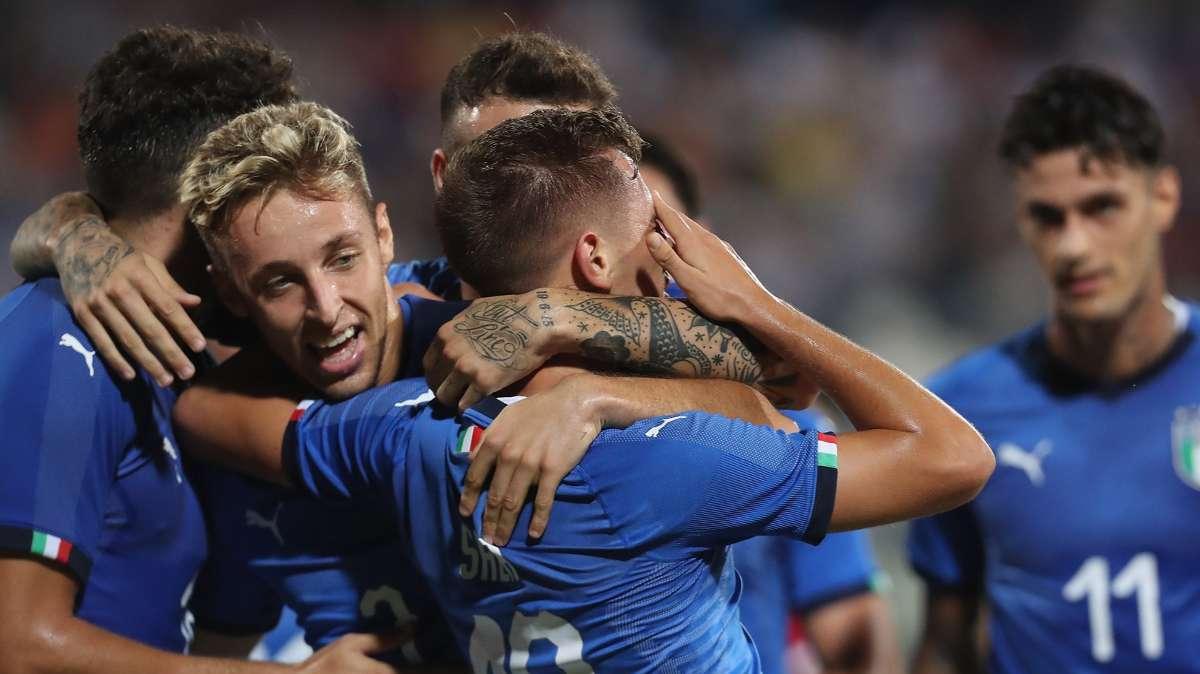 Italia U21, oggi il debutto contro la Repubblica Ceca: Frattesi titolare